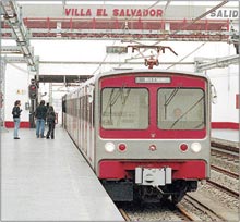 La estación de Villa El Salvador