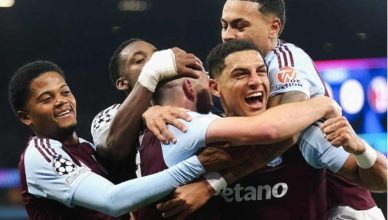 Aston Villa gioia per il goal