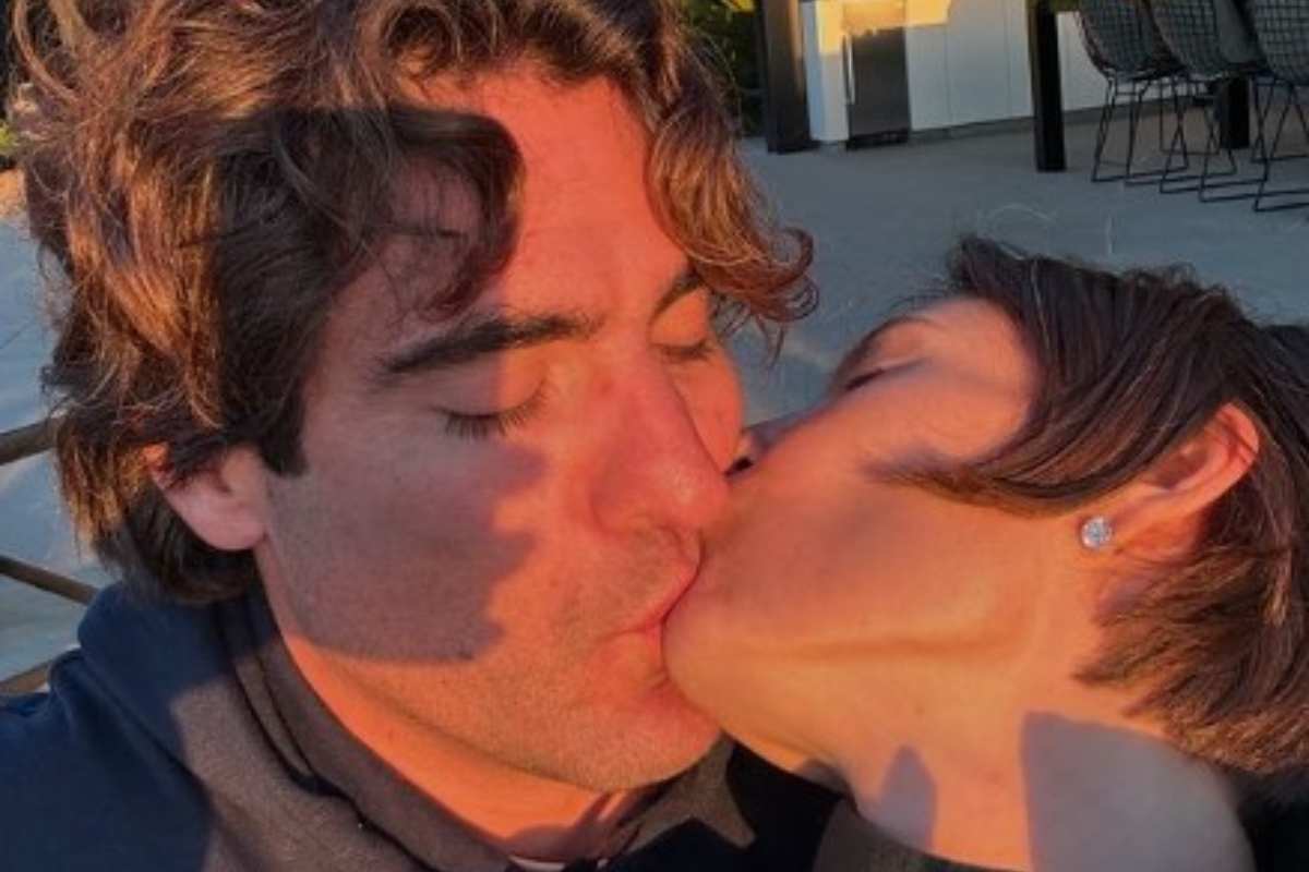 Bianca Balti e il bacio con il compagno