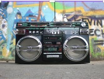 Boombox vintage