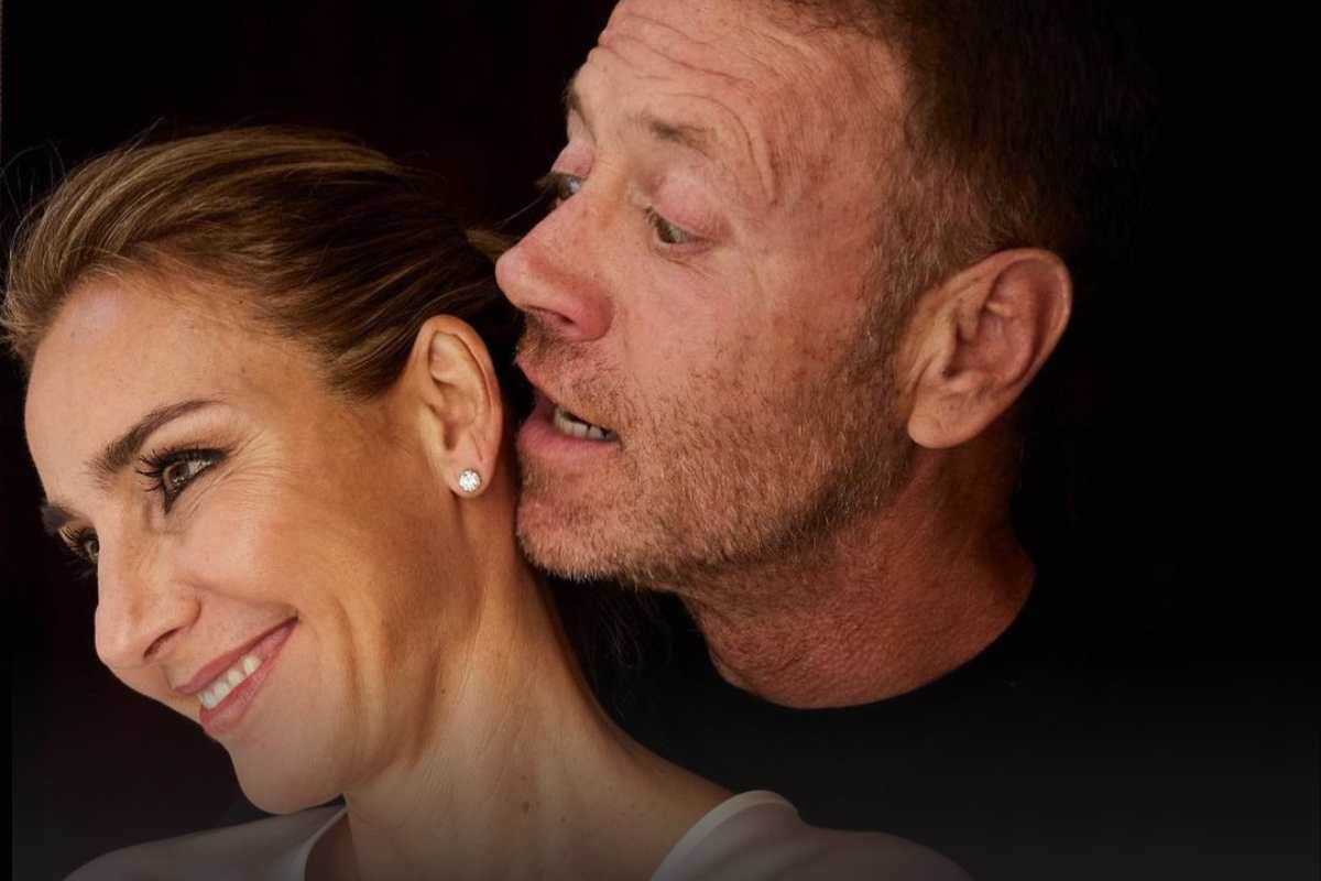 Rocco Siffredi e la moglie dietro il set