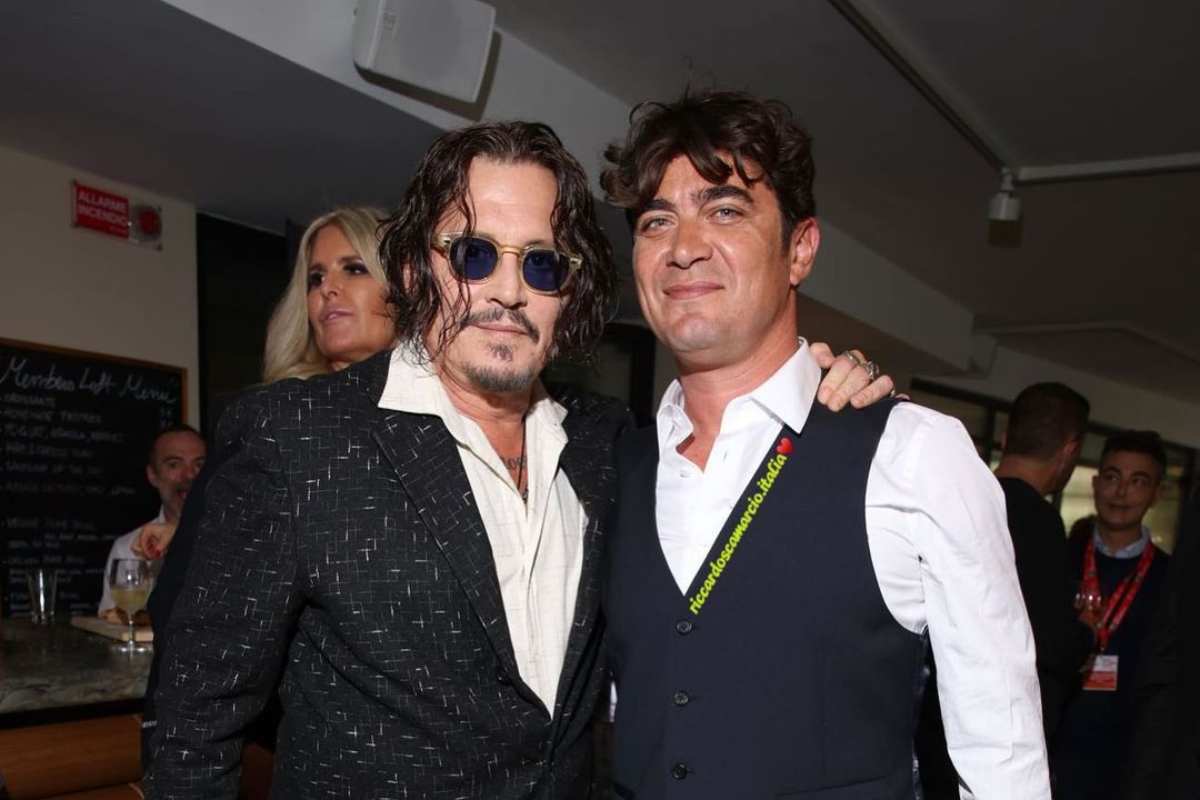 johnny depp riccardo scamarcio che tempo che fa