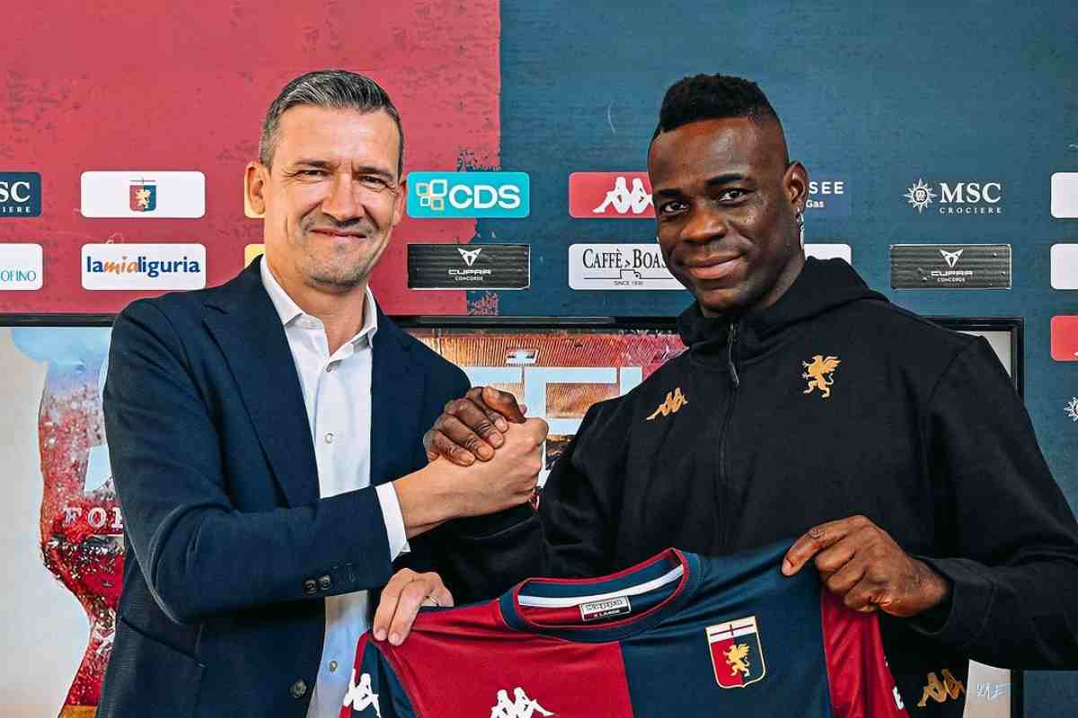 mario balotelli al genoa